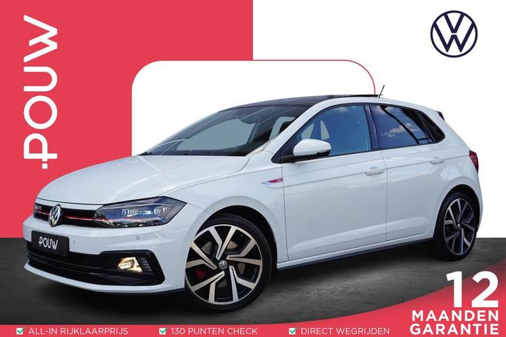 Volkswagen Polo GTI 2.0 TSI 200pk DSG | Panoramadak | LED Pl, Auto's, Volkswagen, Bedrijf, Te koop, Polo, ABS, Achteruitrijcamera