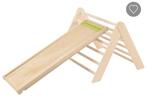 Houten glijbaan & klimrek, Ophalen, Zo goed als nieuw