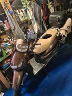 Peugeot Tweet snor scooter blauw kenteken bruin, Ophalen, Zo goed als nieuw, Benzine, Peugeot