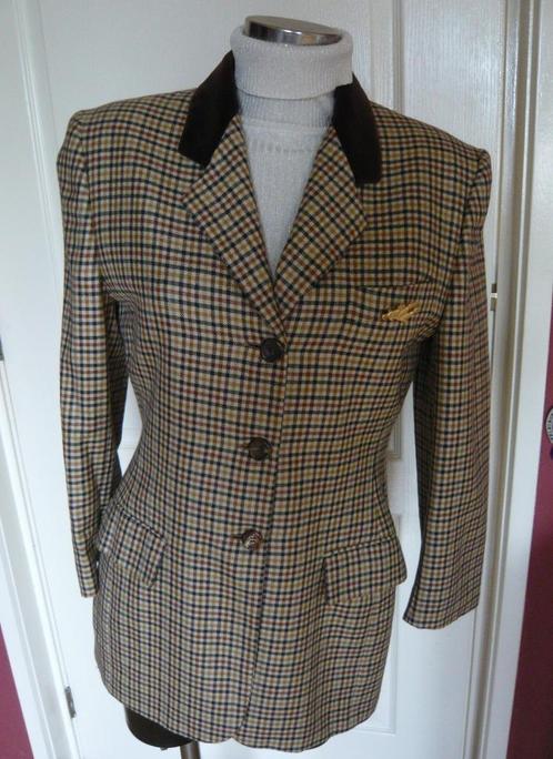 Antonio Fusco Milano vintage jasje 100% Cashmere mt 36/38 Pr, Kleding | Dames, Jasjes, Kostuums en Pakken, Zo goed als nieuw, Jasje