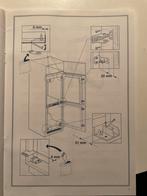 Inbouw Koelkast vries combi IKEA/Whirlpool, Witgoed en Apparatuur, Koelkasten en IJskasten, Ophalen, Gebruikt, 200 liter of meer