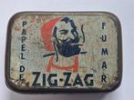 Zig Zag tabak Cigarettes blikje, Ophalen of Verzenden, Gebruikt, Overige