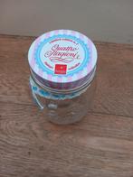 NIEUW! Weckpot met draaideksel vintage, 1/2 liter, Ophalen of Verzenden, Nieuw