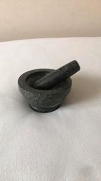 Granieten vijzel met stamper, Ophalen, Gebruikt