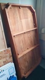 Massieve Teak Houten Tafel - 160x90, Ophalen, Gebruikt, Teakhout, 50 tot 100 cm