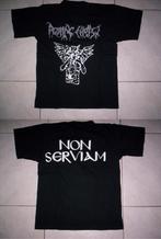 ROTTING CHRIST - non serviam shirt, Ophalen of Verzenden, Zo goed als nieuw, Zwart