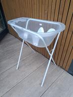 Babyjem bad met standaard en zitverkleiner, Ophalen of Verzenden, Gebruikt