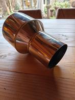 RVS kachelpijp verloop 100 - 150 mm, Ophalen of Verzenden, Zo goed als nieuw, Hout, Houtkachel