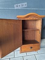 ouderwets kastje met spiegel en kammen bakje, Huis en Inrichting, Kasten | Ladekasten, Ophalen, Minder dan 50 cm, Gebruikt, 1 of 2 laden