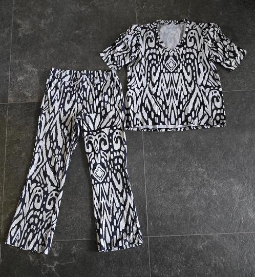 Leuke set van ladyday gedragen in maat 44, Kleding | Dames, Grote Maten, Gedragen, Overige typen, Blauw, Verzenden