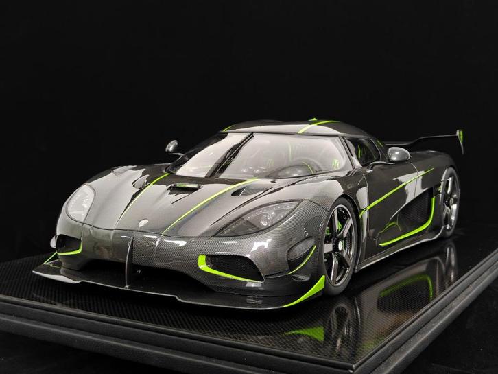 Koenigsegg Agera RS+ Carbon 1:8 van FrontiArt Pre-Order, Hobby en Vrije tijd, Modelauto's | 1:5 tot 1:12, Nieuw, Auto, 1:5 t/m 1:8