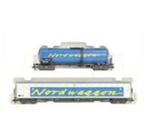 MÄRKLIN 47882: tweedelige set "Nordwaggon", Wisselstroom, Treinset, Nieuw, Ophalen of Verzenden