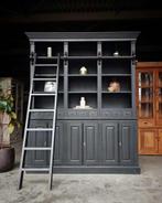 Boekenkast | Winkelkast | Bibliotheekkast met Ladder #2674, Huis en Inrichting, Kasten | Boekenkasten, Niet ingevuld, Gebruikt