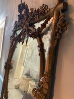 Oude spiegel gestoken, Ophalen of Verzenden, Rechthoekig, 50 tot 100 cm, 100 tot 150 cm