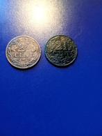 2 1/2 Halve Cent 1916 en 1912, Ophalen of Verzenden, Koningin Wilhelmina, Overige waardes