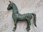 prachtig antiek bronzen paard, Ophalen of Verzenden, Brons