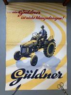 Poster Güldner tractor trekker geen folder brochure, Boeken, Gelezen, Ophalen of Verzenden