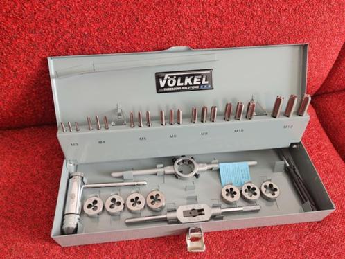 Völkel 49581 HSS- tappen snijmoeren, 3-12 mm, Doe-het-zelf en Verbouw, Gereedschap | Handgereedschap, Zo goed als nieuw, Ophalen