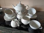 Thee servies handwerk porcelein met gebakschotels 6 pers., Huis en Inrichting, Keuken | Servies, Ophalen, Nieuw, Overige stijlen