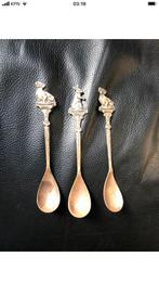 Dierenbescherming Echt Pleet 90. 1 Konijn en 2 Teckels., Antiek en Kunst, Antiek | Bestek, Ophalen of Verzenden