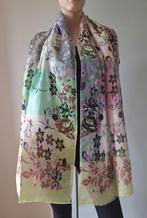 Prachtige sjaal van Silk Route met bloemenmotief multicolor, Silk Route, Ophalen of Verzenden, Nieuw, Sjaal