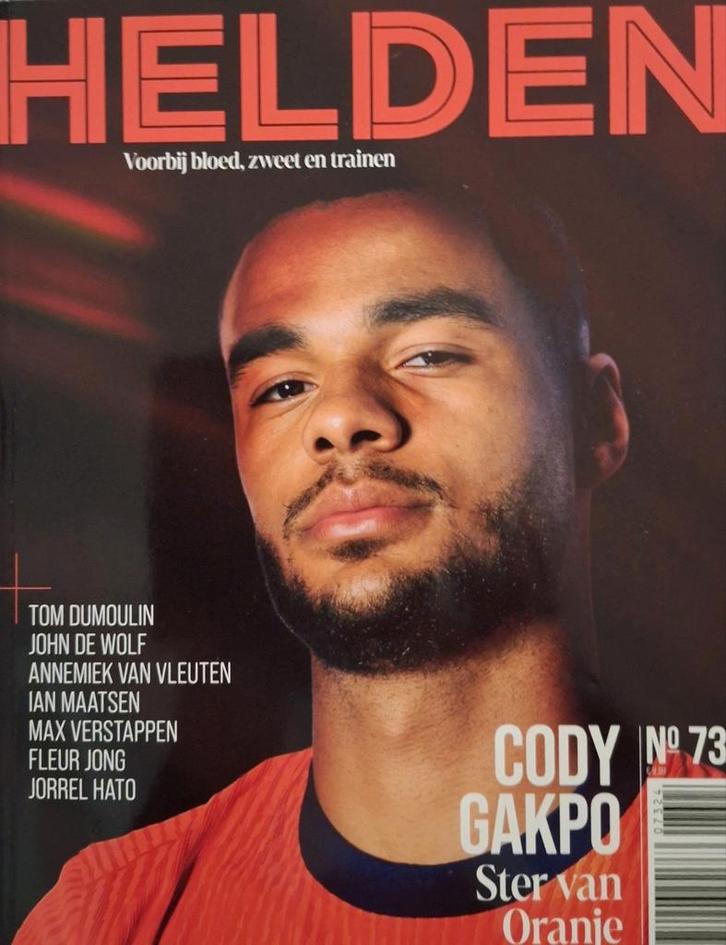 Helden Magazine met Cody Gakpo, Boeken, Tijdschriften en Kranten, Zo goed als nieuw, Sport en Vrije tijd, Ophalen of Verzenden