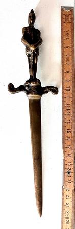 Koperen briefopener, Antiek en Kunst, Antiek | Kantoor en Zakelijk, Verzenden