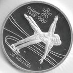 20  dollars  1987  Canada. km. 155  proof/unc, Postzegels en Munten, Munten | Amerika, Zilver, Ophalen of Verzenden, Losse munt