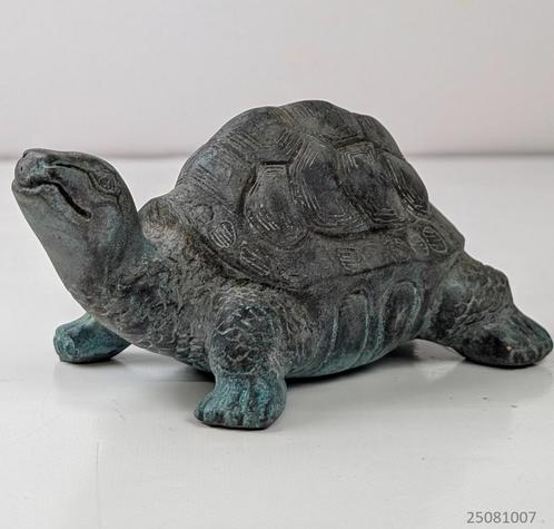 bronzen beeld schildpad, Antiek en Kunst, Antiek | Koper en Brons, Brons, Ophalen of Verzenden