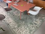Fraai vintage vloerkleed wondergroen 225 bij 330 cm, Huis en Inrichting, Stoffering | Tapijten en Kleden, 200 cm of meer, Ophalen of Verzenden