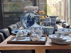 Blauw Wit Servies in Goede Staat, Ophalen of Verzenden