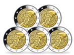 5x 2 euro Duitsland 2022 - Erasmus - Serie ADFGJ - UNC, Postzegels en Munten, Munten | Europa | Euromunten, Verzenden, Duitsland