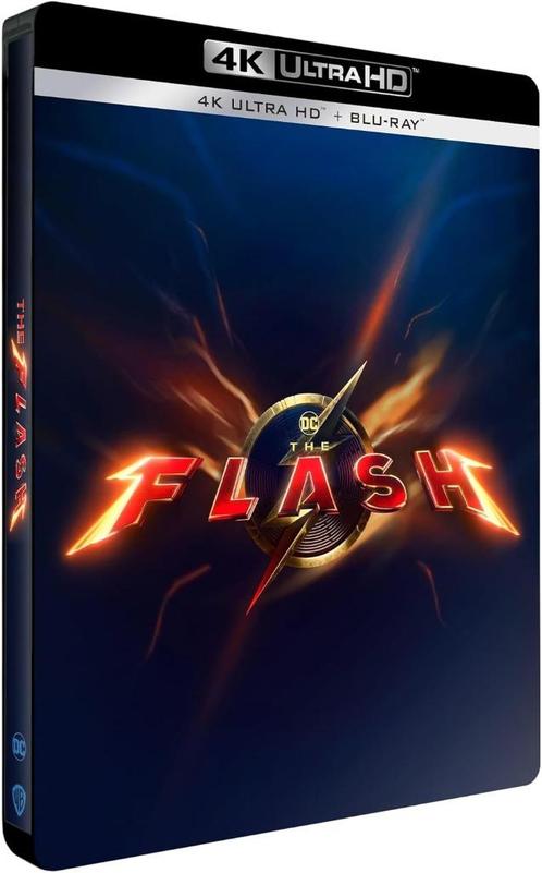 The Flash Steelbook 4K NLO 339937, Cd's en Dvd's, Blu-ray, Nieuw in verpakking, Actie, Ophalen of Verzenden