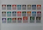 1953 Nederland 23 Postzegels Juliana Gestempeld, Ophalen, Gestempeld