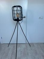 Staan lamp, Huis en Inrichting, Lampen | Vloerlampen, Ophalen, Zo goed als nieuw, Metaal, 100 tot 150 cm