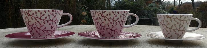 Villeroy & Boch Caffe Club Floral Kop en Schotels, Huis en Inrichting, Keuken | Servies, Nieuw, Bord(en), Wedgwood, Porselein