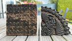 2 x BATIK hand druk pers, Antiek en Kunst, Kunst | Litho's en Zeefdrukken, Ophalen of Verzenden