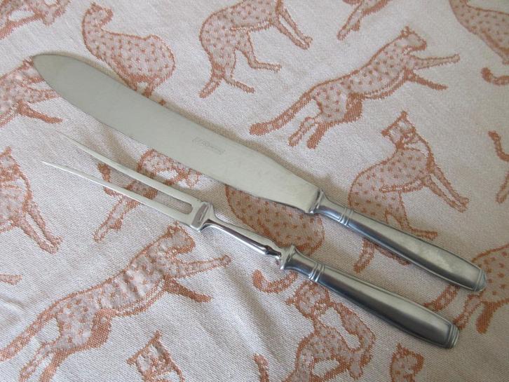 Gero Zilmeta 562 Carré Trancheercouvert(s), Huis en Inrichting, Keuken | Bestek, Gebruikt, Rvs of Chroom, Vaatwasserbestendig