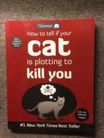 how to tell if your cat is plotting to kill you ; Oatmeal, Boeken, Humor, Gelezen, Cartoons, Ophalen of Verzenden, Oatmeal