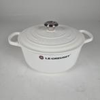 Le Creuset Braadpan 26cm katoen mat/Nieuw-nooit gebruikt, Ophalen, Gietijzer, Nieuw, Keramische plaat