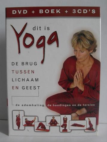 Yoga - De brug tussen lichaam en geest (originele dvd + cd's beschikbaar voor biedingen