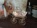 Oude kinderwagen voor poppenhuis, Verzamelen, Ophalen of Verzenden, Overige typen