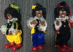 3 oude zwarte Pietjes, nog helemaal heel., Ophalen of Verzenden