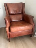 Schaapsleren Bendic fauteuil, Huis en Inrichting, Fauteuils, Ophalen of Verzenden, Zo goed als nieuw, 75 tot 100 cm, 50 tot 75 cm
