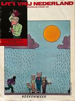 Cover Vrij Nederland 26 Maart 1983 - Joost Swarte, Gelezen, Eén stripboek, Ophalen of Verzenden, Joost Swarte