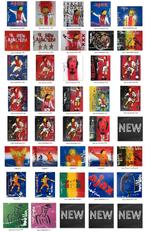 Boardart schilderijen thema Ajax kunstenaar Henk Veen, Antiek en Kunst, Ophalen of Verzenden