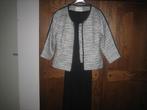 jurk/jasje, Zwart, Ophalen of Verzenden, Zo goed als nieuw, Maat 36 (S)