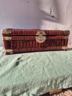 Rieten kist, Huis en Inrichting, Woonaccessoires | Kisten, Minder dan 50 cm, Gebruikt, 50 tot 100 cm, Onbekend