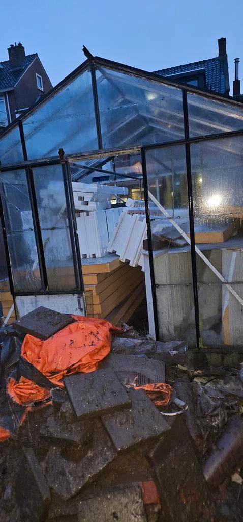 Glazenkas - Kas, Tuin en Terras, Kassen, Gebruikt, Aluminium, Glas, Ophalen of Verzenden