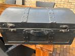 Vintage Schatkist / Opbergkist, Ophalen of Verzenden, Gebruikt, Overige houtsoorten, Minder dan 50 cm